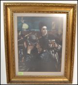 A good 20th Century framed picture pastel after Manet of his 'A Corner At A Café Concert '. The
