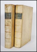 ROSCOE WILLIAM. The Life Of Lorenzo De Medici, Called The Magnificent, in two leather bound volumes.