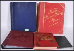 A collection of postage stamps dating from the late 19th Century to include stamps from New