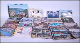 A collection of 20th Century postcards to include mid and early 20th Century scenes of Cornwall