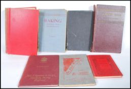 A collection of vintage and early 20th Century baking / patisserie related books to include '