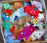 ASSORTED TY BEANIE BABIES BEARS FROM DIFFERENT SERIES