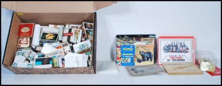 A large collection of mainly vintage cigarette cards from various cigarette makers, Embassy