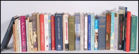 A good selection of American Civil War non fiction reference books to include 'The Surgeons Log' J