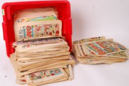 LARGE ASSORTED COLLECTION OF 1980'S VINTAGE BEANO COMIC BOOKS