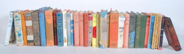 A collection of children's novel books to include