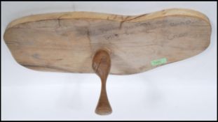 Leonard E. Creo (American, born 1923) - A 20th Century artists palette of natural form believed to