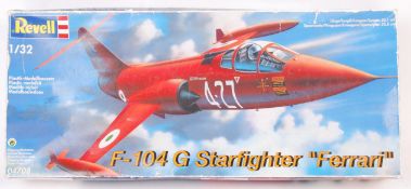 REVELL 1/32 PLASTIC MODEL KIT FERRARI F-104 G STARFIGHTER