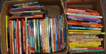 ASSORTED 1980'S TV & FILM RELATED HARDBACK COMIC BOOK ANNUALS