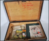 A fantastic collection of vintage 20th Century  ephemera to include historical and sporting
