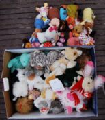 ASSORTED TY BEANIE BABIES ANIMALS FROM ALL DIFFERENT SERIES