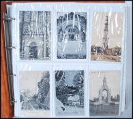 A stunning Album of approx 372 vintage picture postcards from India of various places to include