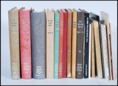 A collection of Carbophilic reference books   covering cigarette and tea cards titles to include