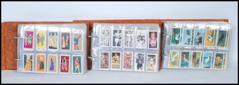 A collection of full sets of Brooke Bond Tea trade cards and give aways collectors cards over