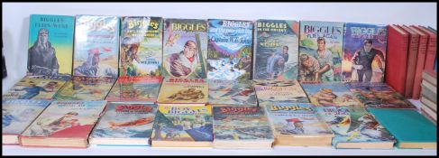 A collection of Biggles books by Captain W.E. Johns to include several 1st editions, the first