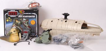 HASBRO / KENNER REVENGE OF THE SITH JEDI STARFIGHTER AND MORE