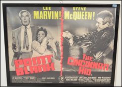 A mid 20th Century vintage film poster for Point B