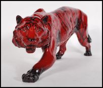 Tiger Stalking HN.1082 Royal Doulton Flambe model