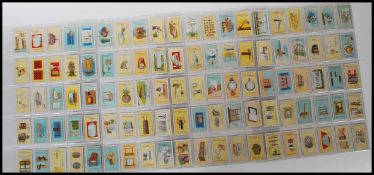 Cigarette & Trade Cards - GALLAHER ' Useful Hints ', complete set of 100 generally g / vg