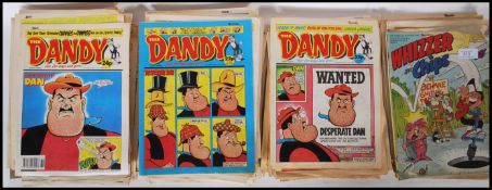 A collection of retro comics dating from the 1980's to include The Dandy, Whizzer and Chips