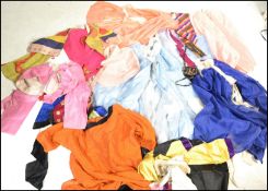 A selection of 20th Century Chinese traditional HanFu clothing to include robe jackets having