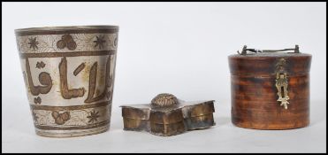 A collection of Western Indian items collected by the vendors family when based in Jaisalmer,