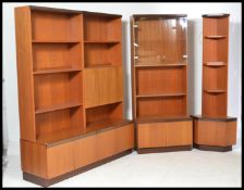 A good retro 20th Century G-Plan modular four sect