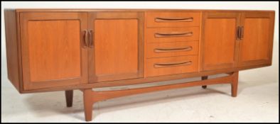 Victor. B. Wilkins - G Plan - Fresco range - A 1960's retro vintage teak wood credenza sideboard.