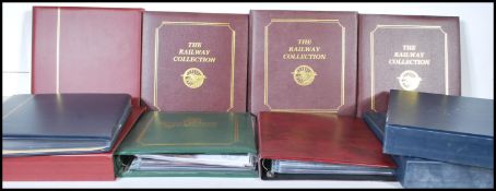 Stamps - A large collection of Great British Royal Mail first day covers across ten albums to