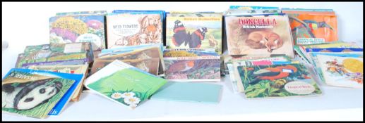 A large collection of 20th Century trade / giveaway tea cards, over several albums to include Brooke