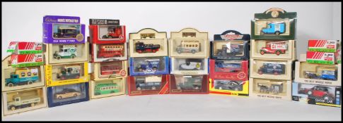 A COLLECTION OF APPROX X30 BOXED DIECAST MODEL VEHICLES