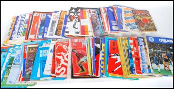 A collection of mostly 1970's English football programs from across various leagues to include teams