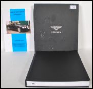 Bentley - The Story - by Andrew Frankel a large coffee table dealers presentation book concerning