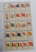 A collection of vintage Gallaher cigarette cards to include two full sets; British Naval Series (set