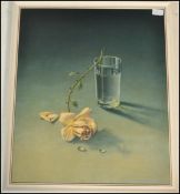 Vladimir Grigoryevich Tretchikoff ( Russian 1913-2006 ) - A retro 20th Century framed and glazed