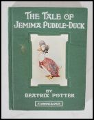 An early 20th Century edition of ' The Tale of Jemima Puddle-Duck ' by Beatrix Potter, published