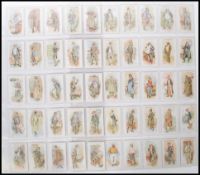 Cigarette cards, Gallaher,  a complete set of 50 cigarette cards ' Votaries of the Weed '. A few