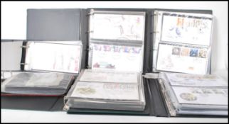 A collection of 20th century Queen Elizabeth II first day covers across four large albums and two