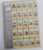 A collection of vintage early 20th century sporting related cigarette cards to include six full sets