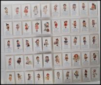 Cigarette Cards, Gallahers Kute Kiddies full set of 100 cards, some cards light staining and spoting