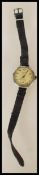 A vintage 20th Century Services Sports military gents mechanical wrist watch, having a stainless