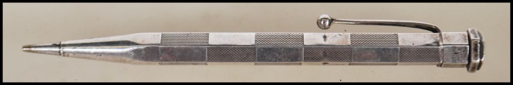 An early 20th Century Sterling silver propelling p