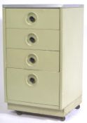 RARE FILING CABINET BY GABY SCHREIBER FOR INTERNATIONAL PLASTICS LTD