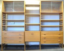 STAPLES LADDERAX VINTAGE MODULAR WALL UNIT BY ROBERT HEAL