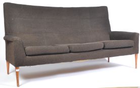 FRENCH MID 20TH CENTURY RETRO VINTAGE THREE SEAT SOFA SETTEE