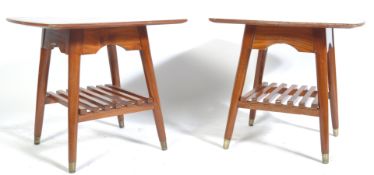 PAIR OF VINTAGE 1970'S COFFEE / OCCASIONAL TABLES