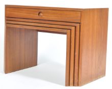 BELIEVED VIDBJERG MOBELFABRIK NEST OF TABLES BY KAI KRISTIANSEN