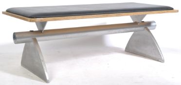 ZOEFTIG ZENKY LATE 20TH CENTURY RETRO VINTAGE BENCH