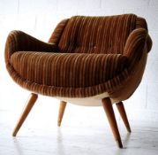 ORIGINAL 1950'S TUB EASY LOUNGE CHAIR