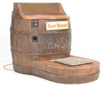 VINTAGE FUNFAIR / WOOKEY HOLE ' FOOT MASSAGER ' GAME / RIDE